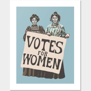 Votes for Women - Sufragettes Posters and Art
